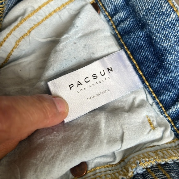 PacSun High Rise Blue Jeans - Picture 5 of 10